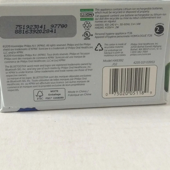 NWOT Philips Sonicare Kids Rechargeable Toothbrush - Picture 8 of 8